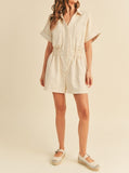 Sunny's washed romper