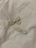 Minimini bow hair clip
