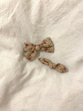 Minimini bow hair clip