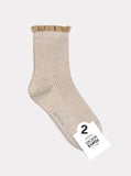 Lurex Ankle socks