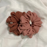 Fluffy jumbo scrunchie