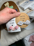 Minimini bow hair clip